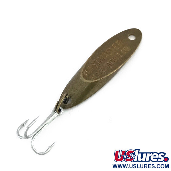 Vintage  Acme Kastmaster , 1/8oz Bronze (Brass) fishing spoon #7973