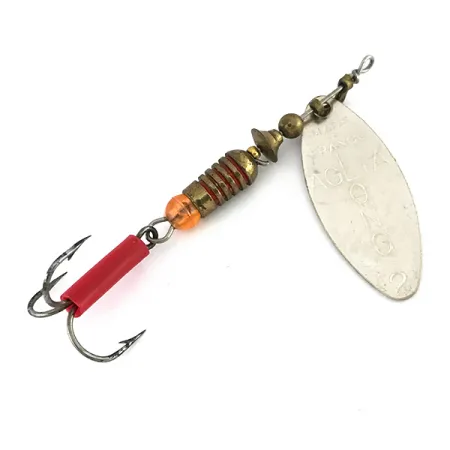 Vintage Vintage Mepps Aglia Long 2 (1960s), 1/4oz Silver spinning lure #7977