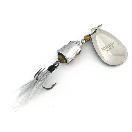 Vintage Blue Fox Vibrax Shallow Foxtail, 3/16oz Rainbow Trout spinning lure #7981