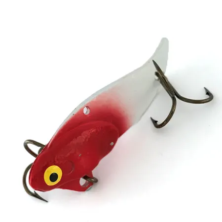 Vintage Bullet Bait Bullet Blade, 1/3oz Red / White fishing spoon #8021