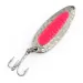 Vintage   Blue Fox Pixee UV, 1/4oz Hammered Nickel / Pink fishing spoon #8022