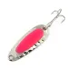 Vintage   Blue Fox Pixee UV, 3/16oz Hammered Nickel / Pink fishing spoon #8023