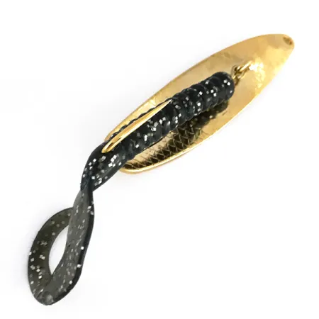 Mepps Timber Doodle 1, 2/5oz Gold fishing spoon #8024