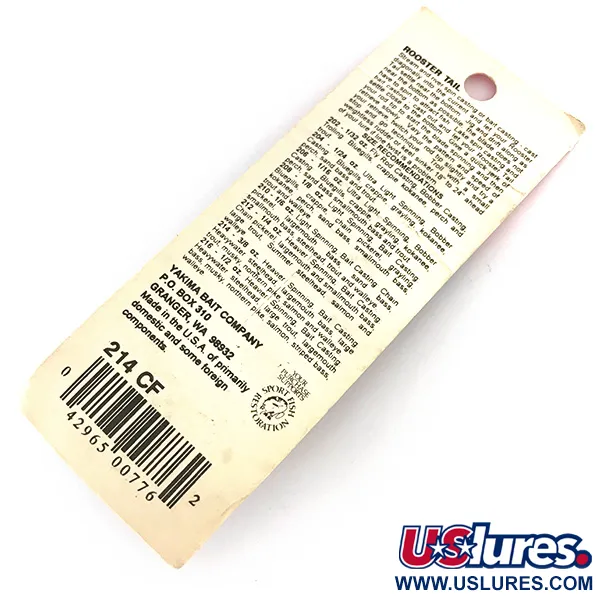 Worden’s Original Rooster Tail UV