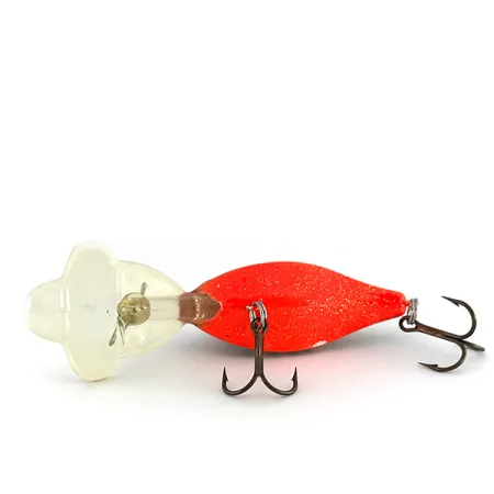 Vintage Luhr Jensen Hot Lips Express UV, 2/5oz Brown Brown Tiger fishing lure #8032