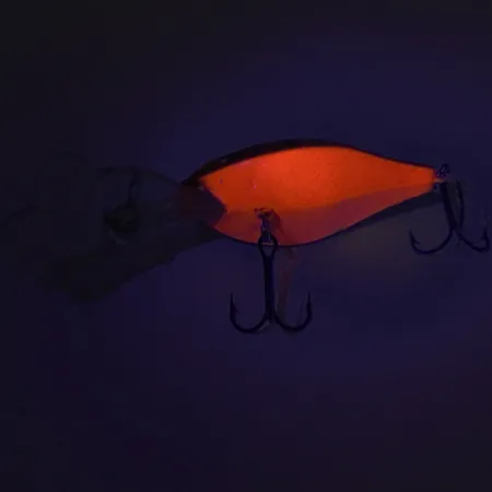 Vintage Luhr Jensen Hot Lips Express UV, 2/5oz Brown Brown Tiger fishing lure #8032