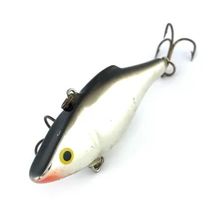Vintage Rapala Rattl'n RAP, 3/5oz S (Silver) fishing lure #8033