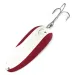 Vintage  Eppinger Dardevle Huskie Junior, 2oz Red / White / Nickel fishing spoon #8037
