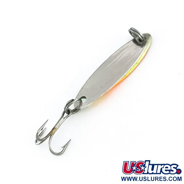 Vintage  Acme Kastmaster UV, 1/8oz Fire Tiger fishing spoon #8043