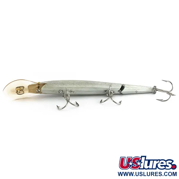 Vintage Rebel Fastrac , 2/5oz Silver fishing lure #8048