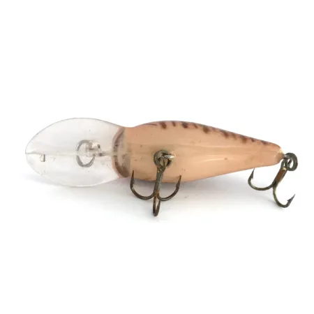 Vintage Bomber model 7A baby striper, 1/3oz Brown Tiger fishing lure #8053