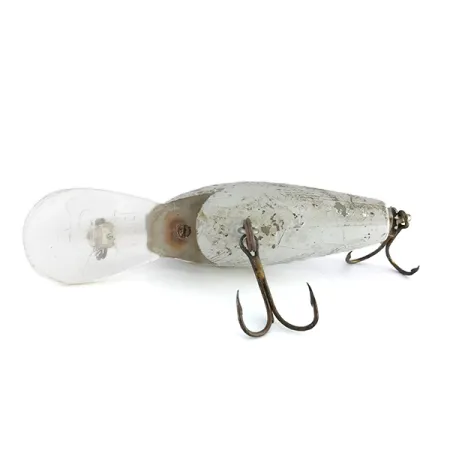 Vintage Rebel Super R, 1/2oz Silver fishing lure #8056
