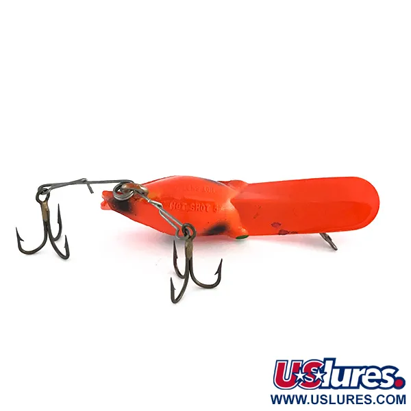 Vintage Luhr Jensen Luhr jensen Hot Shot 5, 3/32oz Orange fishing lure #8069