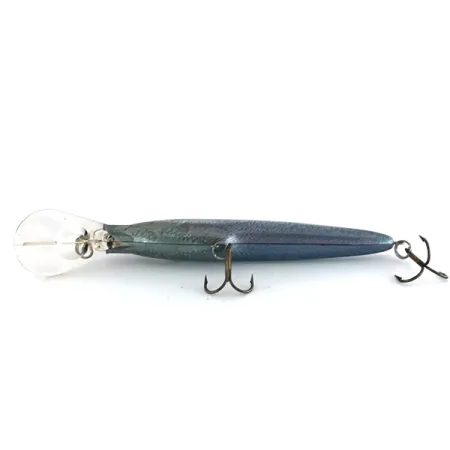 Vintage Bagley BAGLEY Diving Bang-O, 1/2oz Rainbow Silver fishing lure #8070