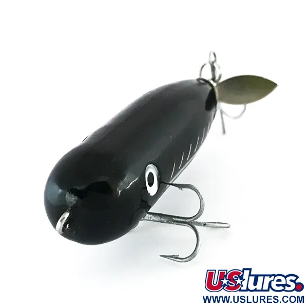 Vintage   Producers Turbo, 1/3oz Black / Silver fishing lure #8076