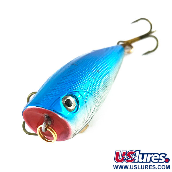 Vintage Bass Pro Shops XTS Speed Lures, 1/4oz Silver / Light Blue fishing  lure #8082