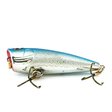 Vintage Bass Pro Shops XTS Speed Lures, 1/4oz Silver / Light Blue fishing lure #8082