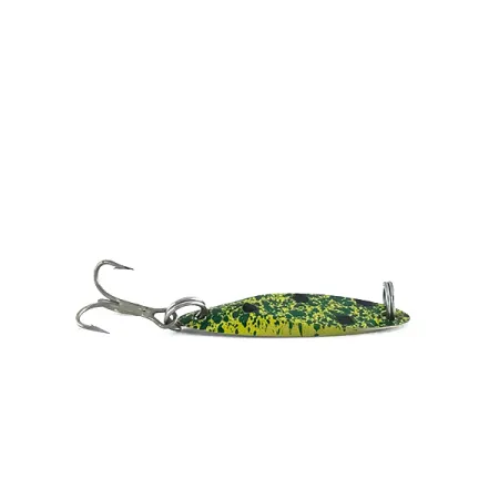 Vintage Acme Kastmaster , 1/8oz Frog / Nickel fishing spoon #8090