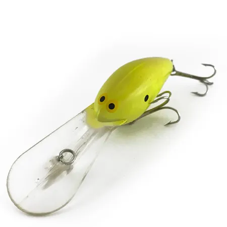 Vintage Norman DD 22 UV, 1oz Yellow fishing lure #8099