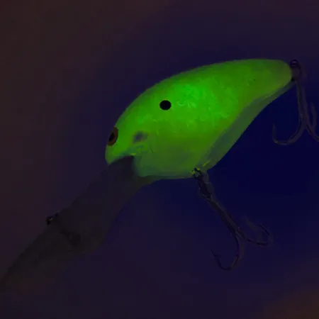 Vintage Norman DD 22 UV, 1oz Yellow fishing lure #8099