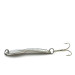 Vintage  Glen Evans Loco 3, 3/5oz Nickel fishing spoon #8100