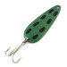 Vintage   Len Thompson #2, 1oz Green / Brass fishing spoon #8107