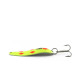  Eppinger Dardevle Cop-E-Cat 7400 UV, 1/2oz Yellow / Red / Nickel fishing spoon #8111
