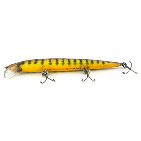 Vintage Bagley BAGLEY Bang-O Lure, 1/3oz Brown Tiger fishing lure #8126