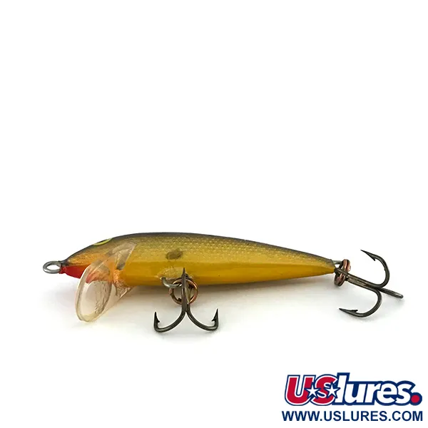 Vintage Rapala Countdown S5, 3/16oz G (Gold) fishing lure #8135