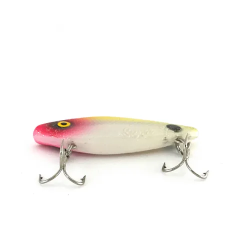Vintage Cotton Cordell Super Spot, 3/16oz Yellow / White / Red fishing lure #8137
