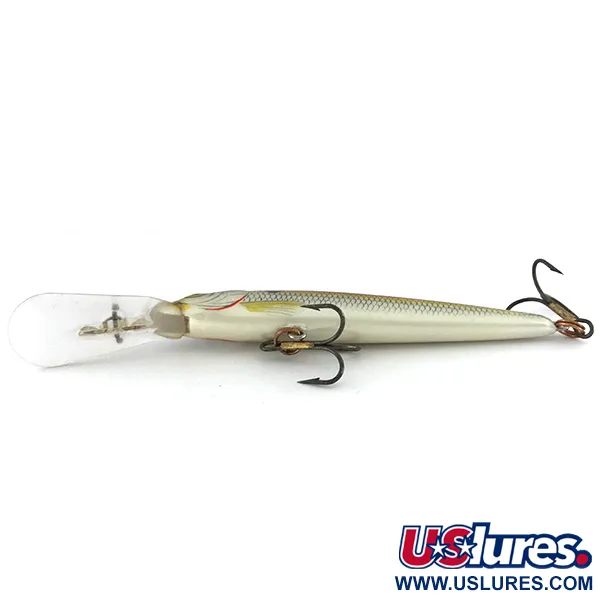 Vintage Rapala Down Deep Husky Jerk 10, 2/5oz Shad fishing lure #8140