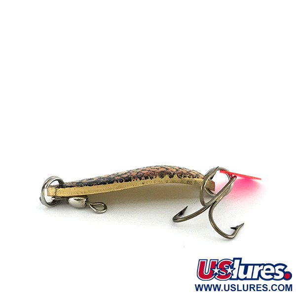Vintage  Luhr Jensen Krocodile, 1/3oz Brown Trout fishing spoon #8154