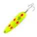  Eppinger Dardevle Cop-E-Cat 7400 UV, 1/2oz Yellow / Red / Nickel fishing spoon #8159