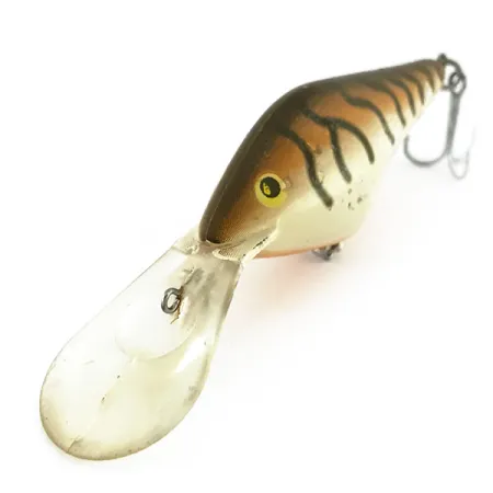 Vintage Berkley Frenzy Diver , 2/5oz Brown Tiger fishing lure #8163