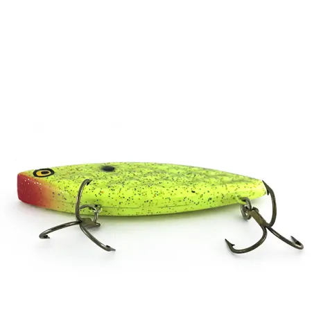 Vintage Strike King Diamond Shad UV, 1/2oz Chartreuse fishing lure #8166