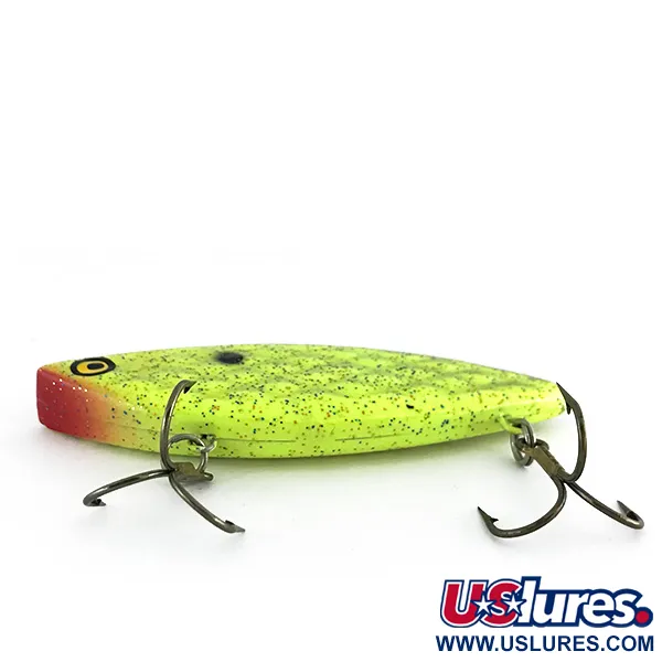 Vintage   Strike King Diamond Shad UV, 1/2oz Chartreuse fishing lure #8166