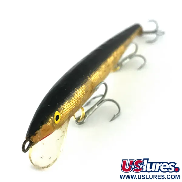 Vintage Rapala Original Floater F11, 3/16oz G (Gold) fishing lure #8167