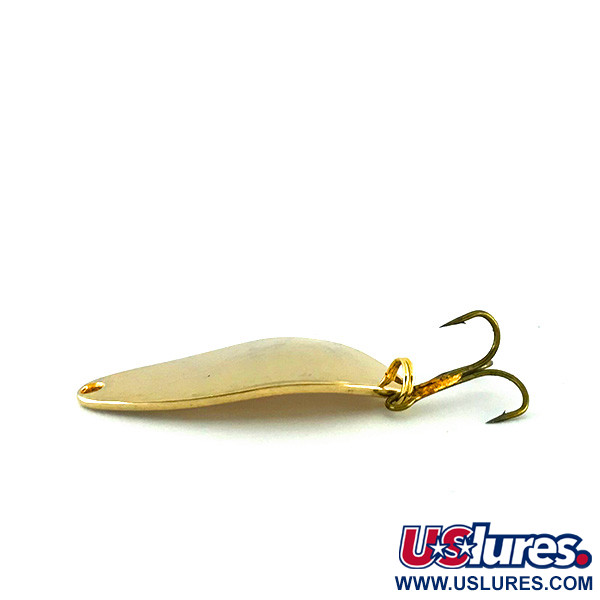 Vintage  Seneca Little Cleo, 1/4oz Gold fishing spoon #8176