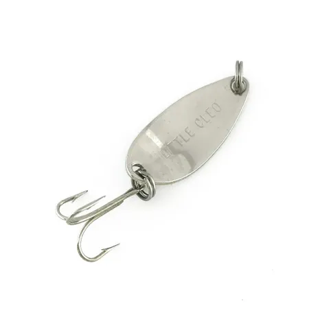 Vintage Seneca Little Cleo, 1/8oz Nickel fishing spoon #8179