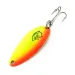  Eppinger Dardevle Devle Dog 5200 UV, 1/4oz Yellow / Orange / Nickel fishing spoon #8191