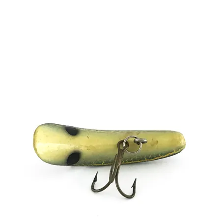 Vintage Luhr Jensen Kwikfish K7, 1/8oz Frog fishing lure #8193