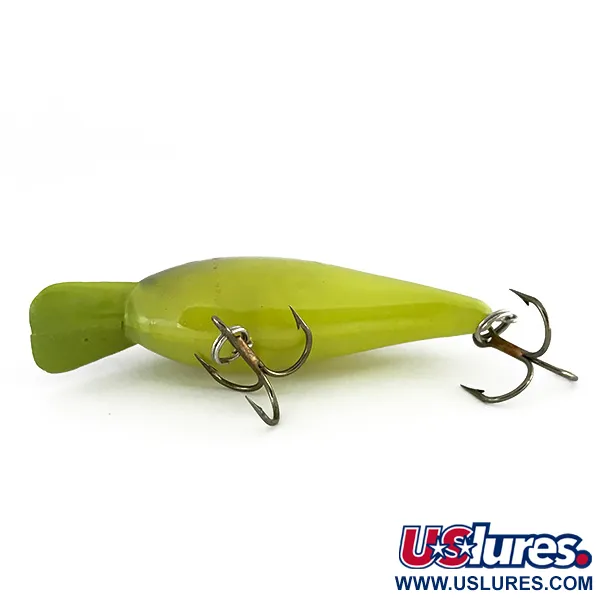 Vintage Norman Little N UV, 2/5oz Green fishing lure #8198