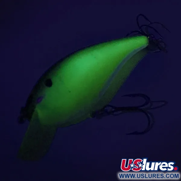 Vintage Norman Little N UV, 2/5oz Green fishing lure #8198