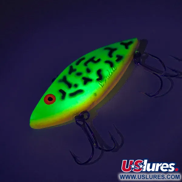 Vintage   Cotton Cordell Super Spot UV, 1/3oz Fire Tiger fishing lure #8199