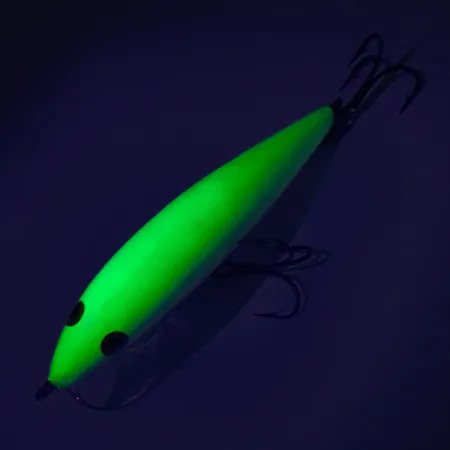 Vintage Rapala Countdown UV, 1/4oz Chartreuse fishing lure #8205
