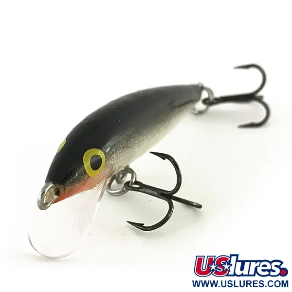 Vintage Rapala Original Floater F7, 1/8oz S (Silver) fishing lure #8207