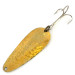 Vintage   Nebco FlashBait 266, 1/3oz Hammered Gold fishing spoon #8214