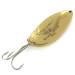 Vintage  Luhr Jensen Little Jewel, 3/4oz Gold / Blue fishing spoon #8218