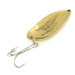 Vintage  Luhr Jensen Little Jewel, 3/4oz Gold / Red fishing spoon #8219