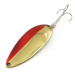 Vintage  Luhr Jensen Little Jewel, 3/4oz Gold / Red fishing spoon #8219